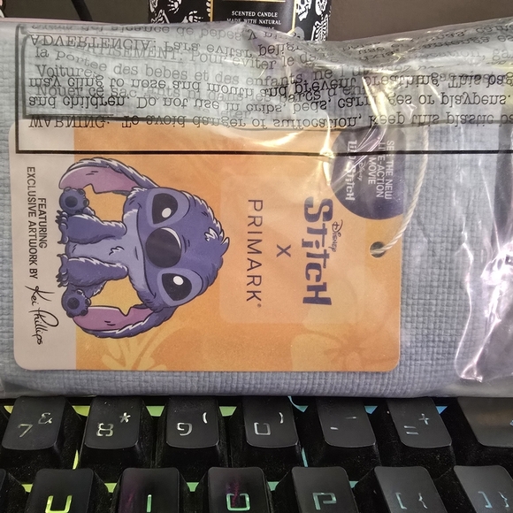 Primark x Stitch Blue Pouch - Picture 2 of 2